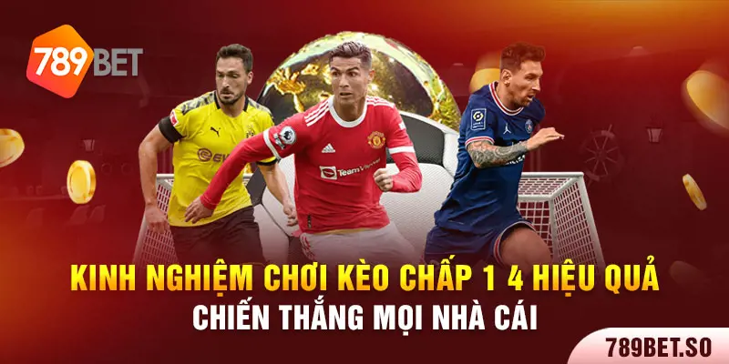 Kinh nghiệm chơi kèo chấp 1 4 hiệu quả chiến thắng mọi nhà cái