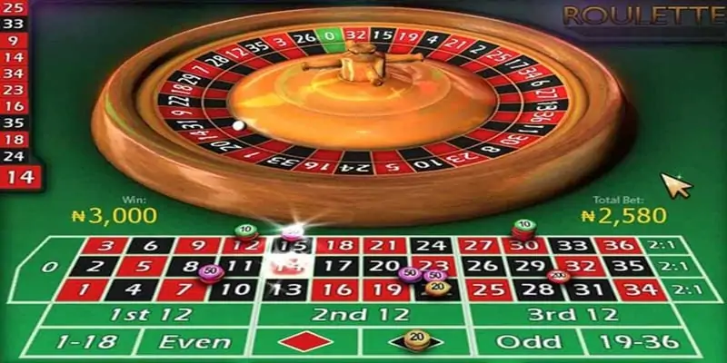 Roulette - Top 5 các trò chơi ăn khách trong casino