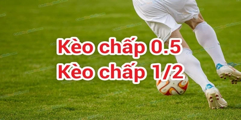 Kinh nghiệm bắt kèo chấp 1/2 cực chính xác - chia sẻ từ chuyên gia